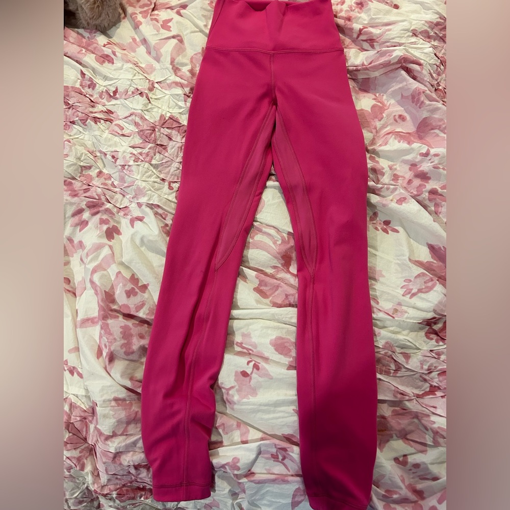 Lululemon leggings, High rise, Length 25 inches, Size 2